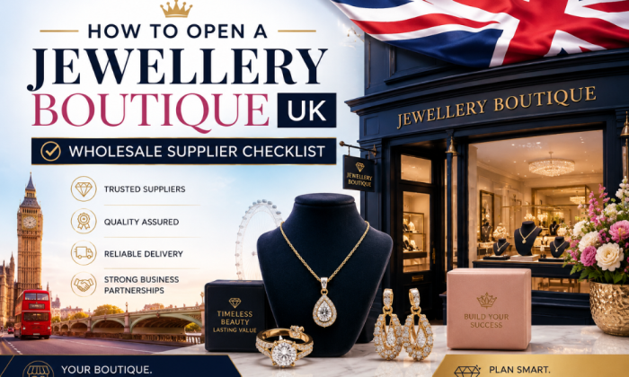 How to Open a Jewellery Boutique UK: Wholesale Supplier Checklist