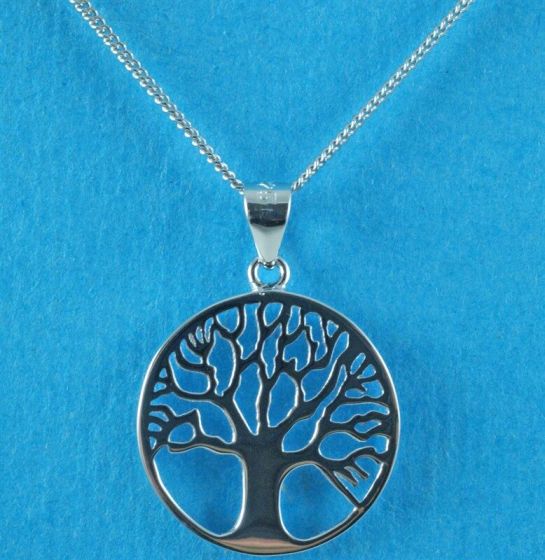 Silver Tree Pendant