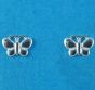 Silver Butterfly Stud Earrings (£2.75 Each)