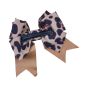 Leopard Print Bow Concord Clip (Aprrox 50p Each)