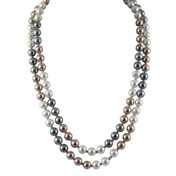 Venetti Glass Pearl Necklace