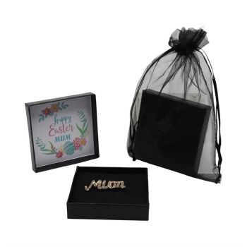 Mum Diamante Brooch Set (£1.40 Each)
