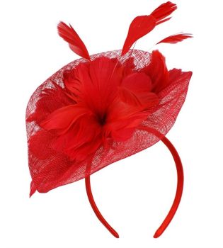 Sinamay Flower Fascinator