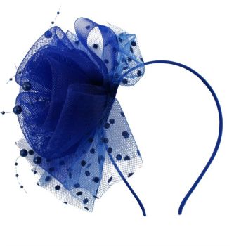 Mesh Flower Fascinator (£3.50 Each)