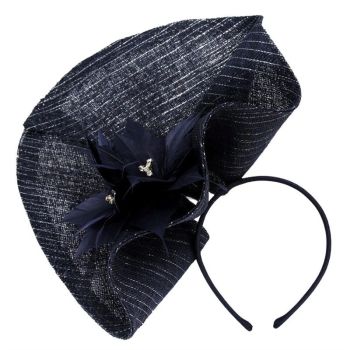 Metallic Sinamay Fascinator
