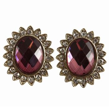 Diamante Clip On Earrings (£1.20 per Pair)