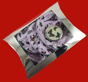 Make-Up Bag and Compact Mirror Offer (£2.80 per Boxed Set)