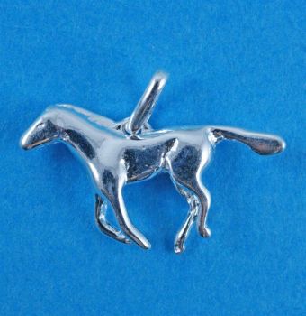 Silver Horse Pendant 
