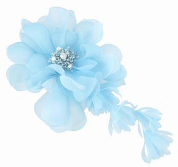Fabric Flower Fascinators (£1.95 Each)