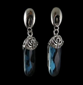 Diamante Clip on Drop Earrings (£1.20 each)