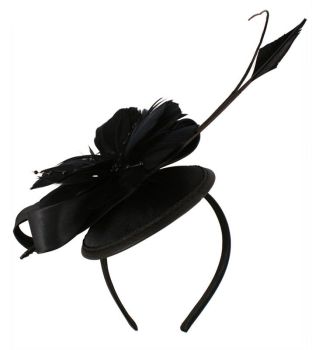 Satin Flower Fascinator
