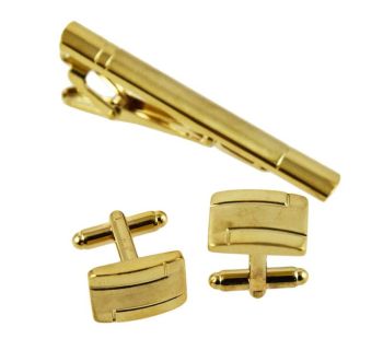 Gents Tie Bar & Cufflinks Set  (£3.25 per Set)