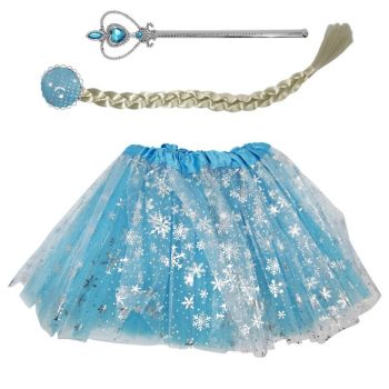 Girls Snow Princess Fancy Dress Set (£2.95 Per Set)