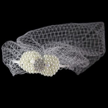 Diamante & Pearl Fascinator (£3.50 Each)
