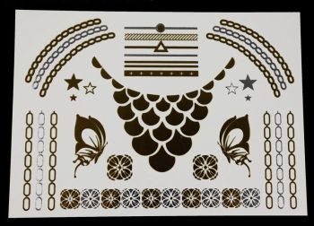 Metallic Temporary Tattoos (50p per Card)