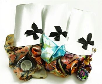 Ladies Satin Scarves Gift Set Offer