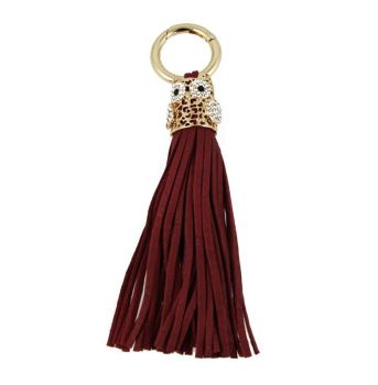 Assorted Diamante Owl & Tassel Bag Charm (£1.95 each)