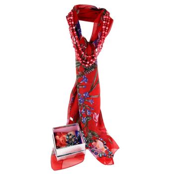 Christmas Scarf & Bead Necklace Gift Offer (£3.95 Each)