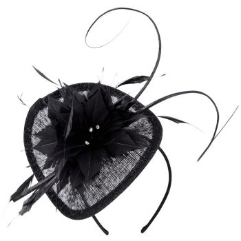 Metallic Sinamay Fascinator