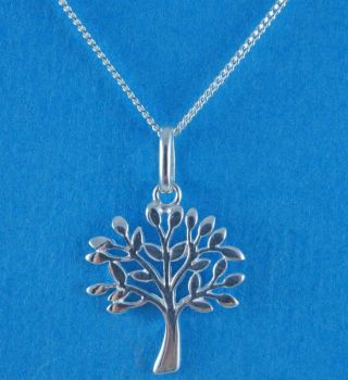Silver Tree Of Life Pendant 