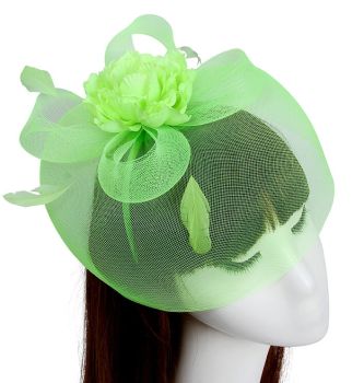 Mesh Flower Fascinator