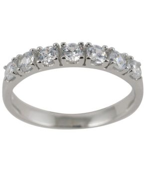 Silver Clear CZ Ring (£4.50 Each)
