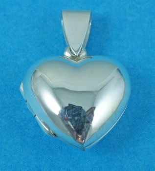 Silver Heart Locket