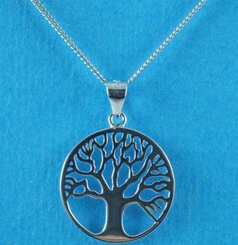 Silver Tree Pendant