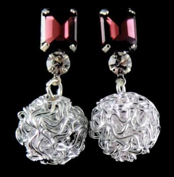 Drop Ball Earrings (£1.05 per Pair)