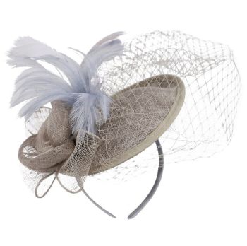 Sinamay Flower Fascinator