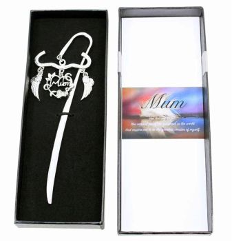 Diamante Mum & Wings Bookmark (£2.75 Each)