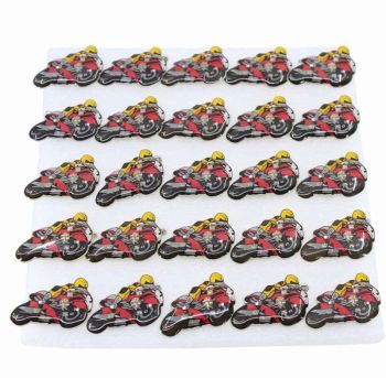 Motorbike Flashing Brooches (35p Each)