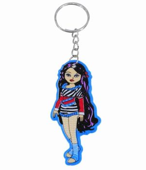 Assorted Fashion Girls Keyrings (10p Each)