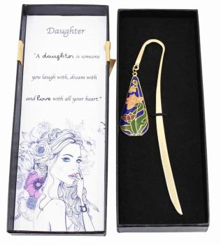 Cloisonne Enamel Floral Bookmark (£2.95 Each)