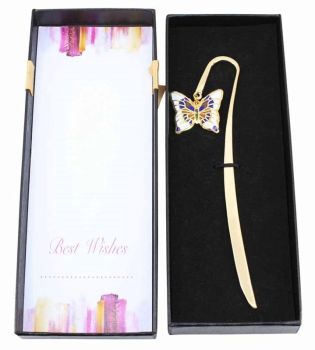 Cloisonne Enamel Butterfly Bookmark (£2.95 Each)