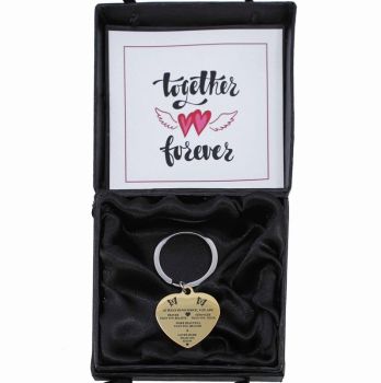 Boxed Sentimental Heart Keyring (£1.50 Each)
