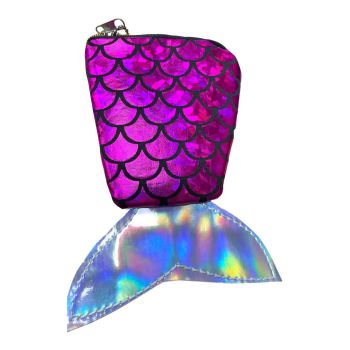 Kids Metalic mermaid Purse in Assorted colours ( £ 0.70 Each )