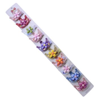 Kids Clear Heart Concord With Flower Motif (£0.35 each)