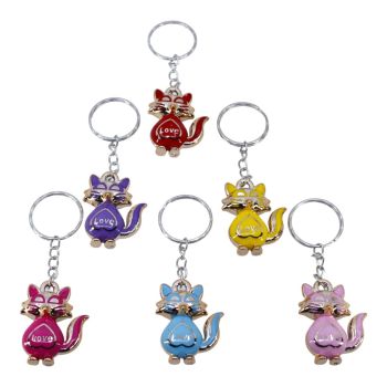 Assorted Cat Keyrings 