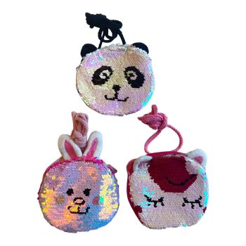 Sequin Children's Shoulder Bags-