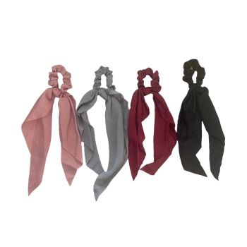 Ladies / Girls Summer Scrunchies With Tails -(£0.45 Each )