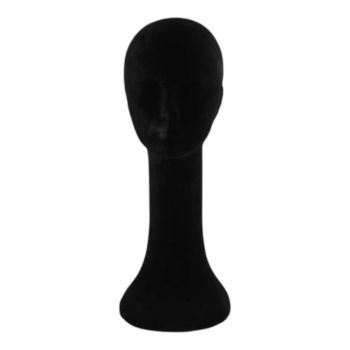 Black Long Neck Poly Display Head