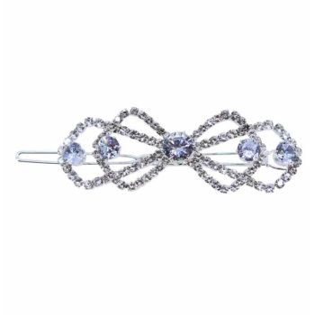 Diamante Bow Clip