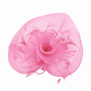 Mesh Flower Fascinator