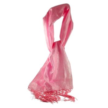 Luxe Crushed Silk Style Ladies Evening Scarf 