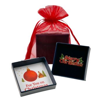 Boxed Merry Christmas Brooch 