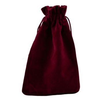 Burgundy Velvet Pouches