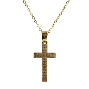 Venetti Diamante Cross Pendant