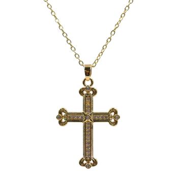 Venetti Diamante Cross Pendant