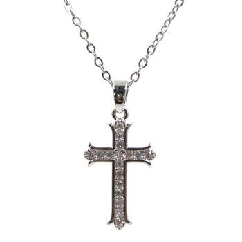 Venetti Diamante Cross Pendant